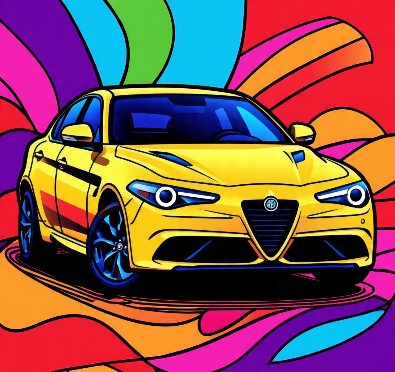 Alfa Romeo Coloring